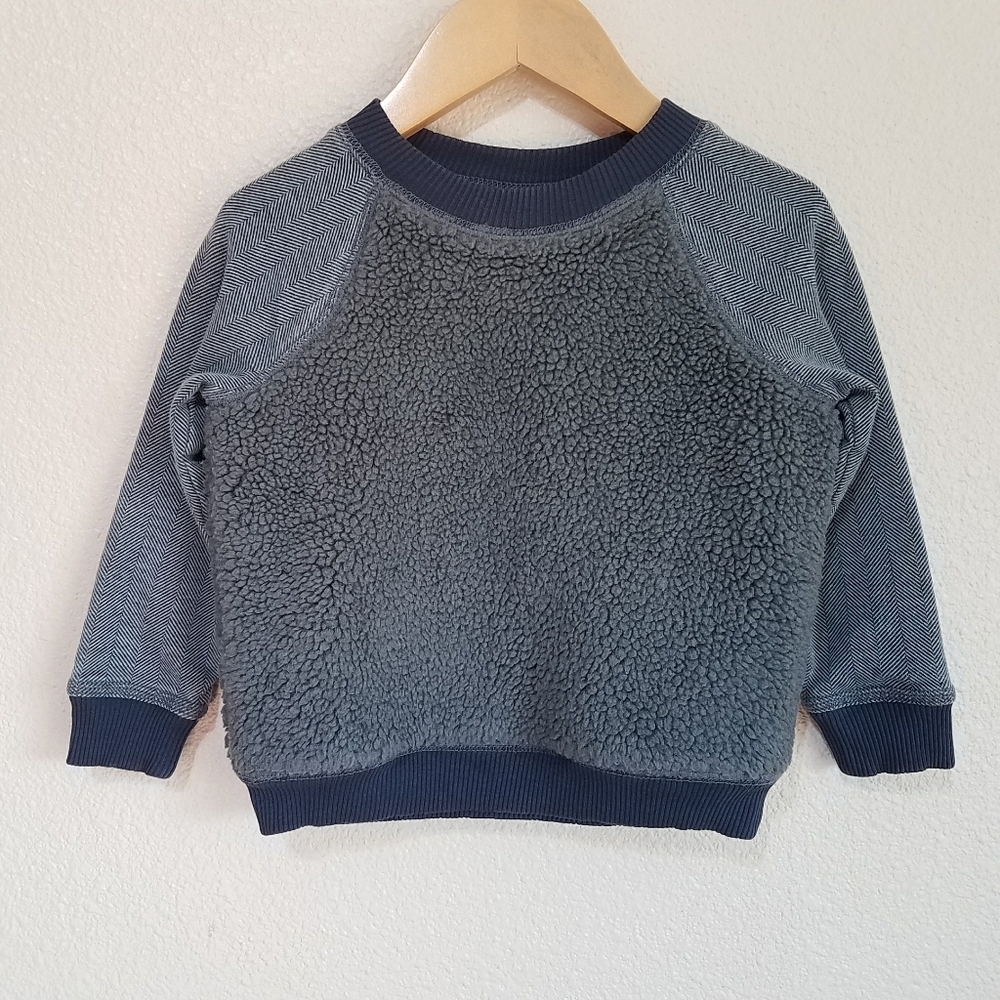 Tea Collection Kid's Sherpa Sweatshirt